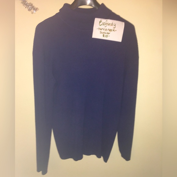 coofandy | Sweaters | Blue Coofandy Turtleneck Sweater | Poshmark